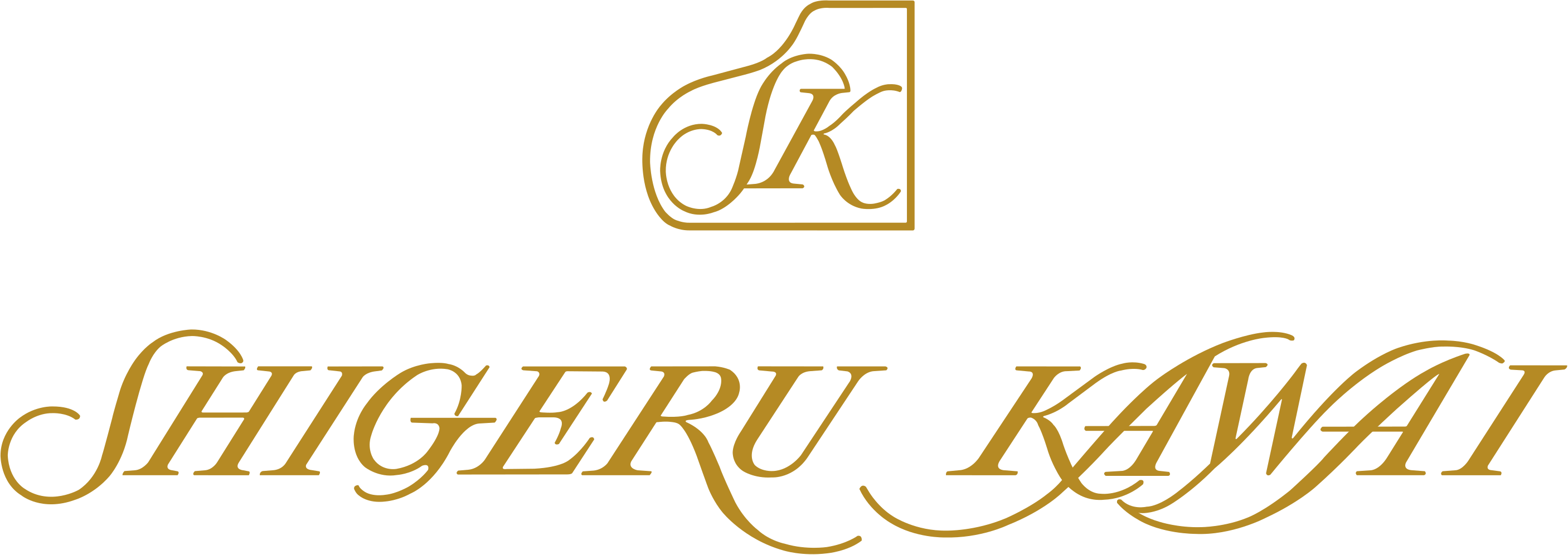Shigeru Kawai Gold Logo